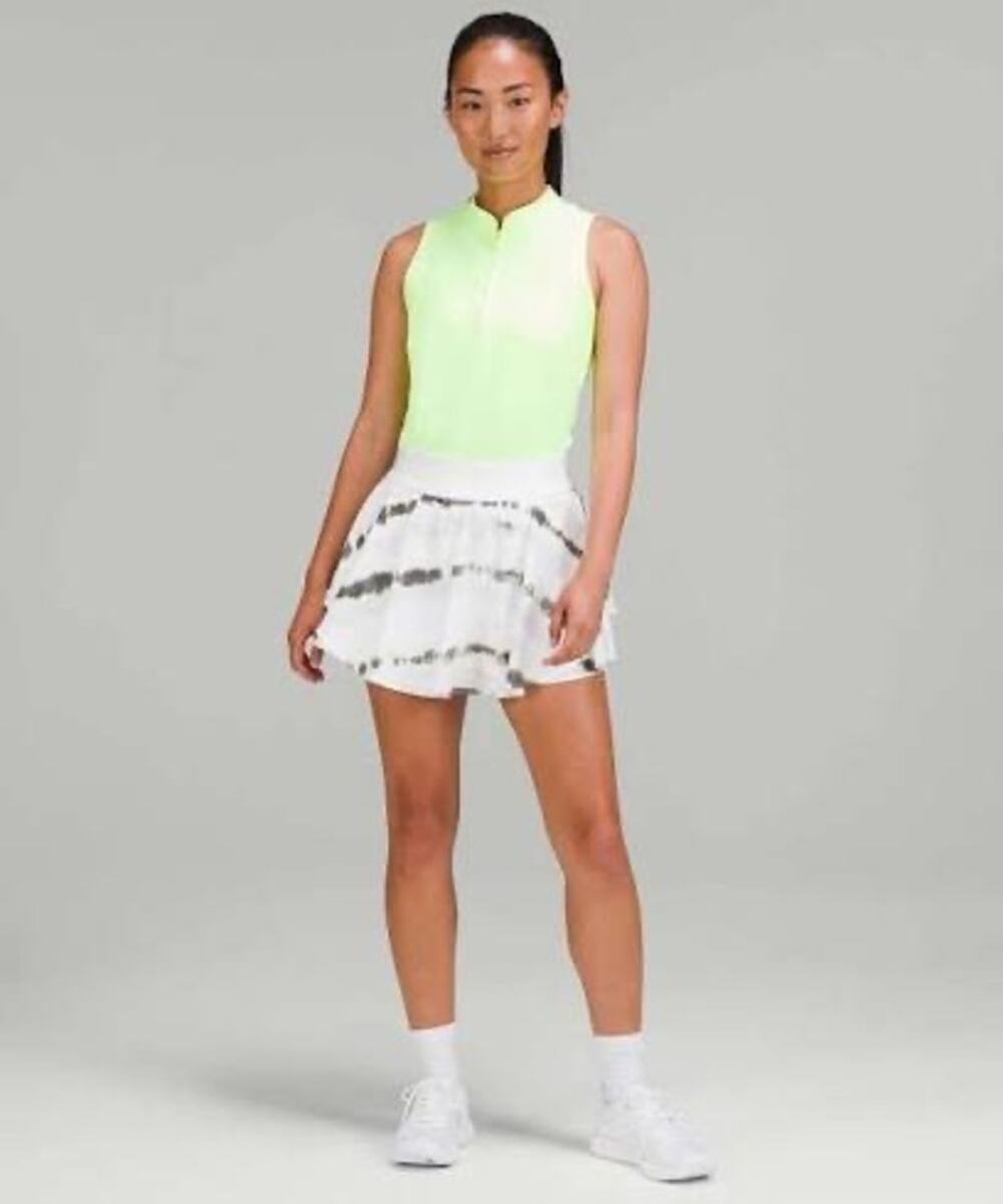 Lululemon Court Rival High-Rise Skirt
Transverse Yellow Multi - Size 12
